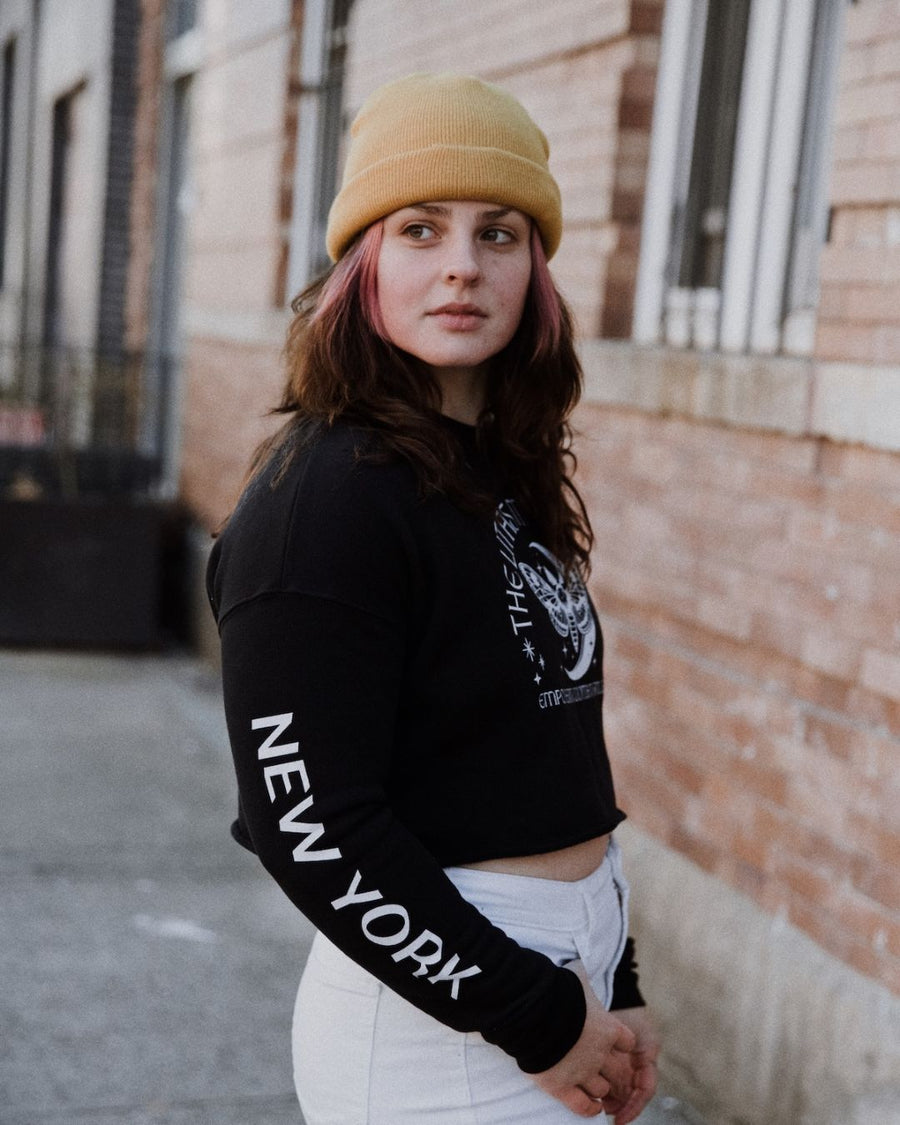 Metamorphosis Cropped Hoodie