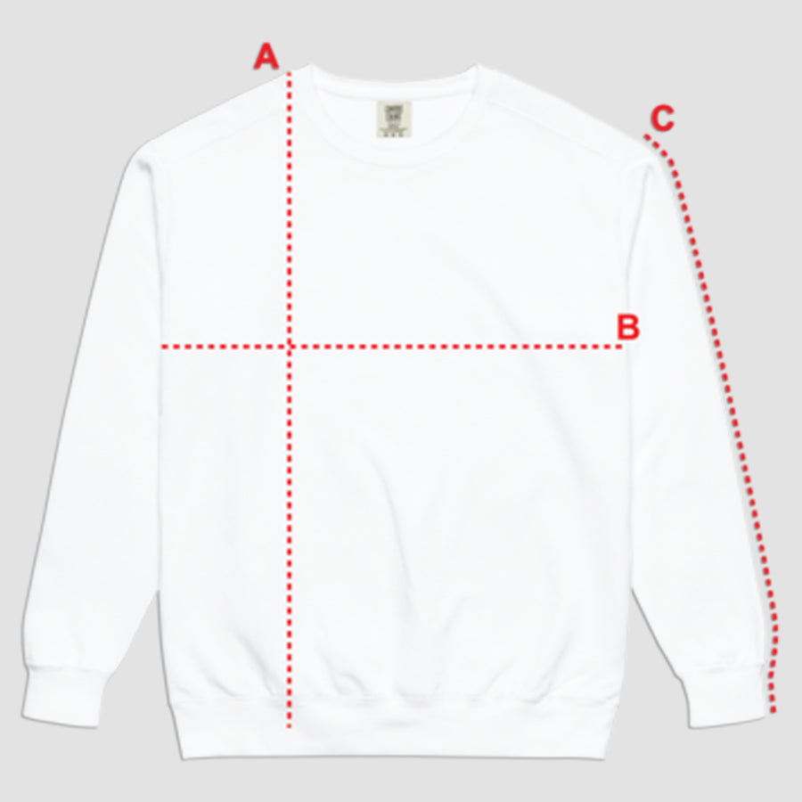 Miles to Burn Crewneck