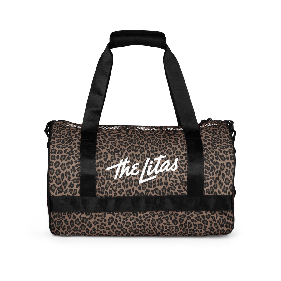 The Litas Gym Bag - Cheetah