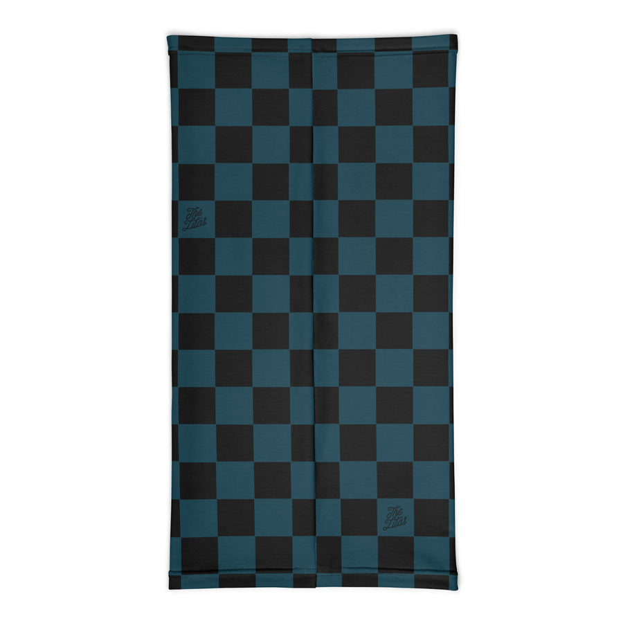 Checkered Cursive Gaiter