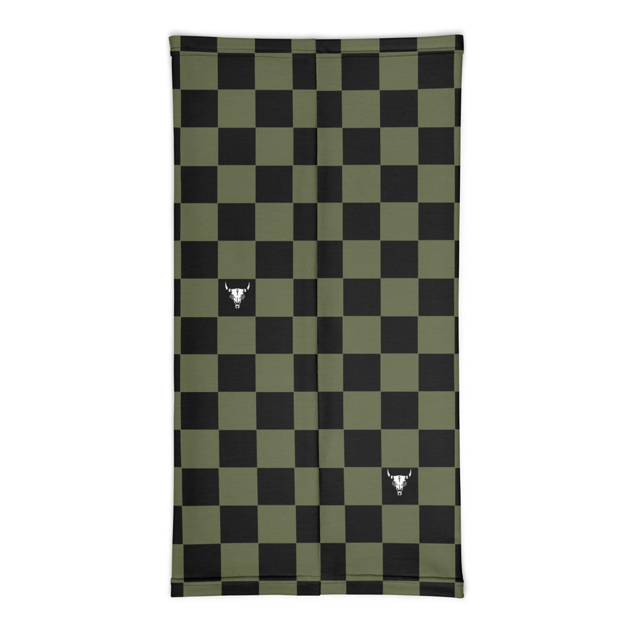 Checkered Skull Gaiter