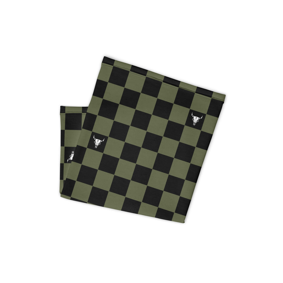 Checkered Skull Gaiter