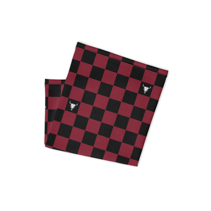 Checkered Skull Gaiter