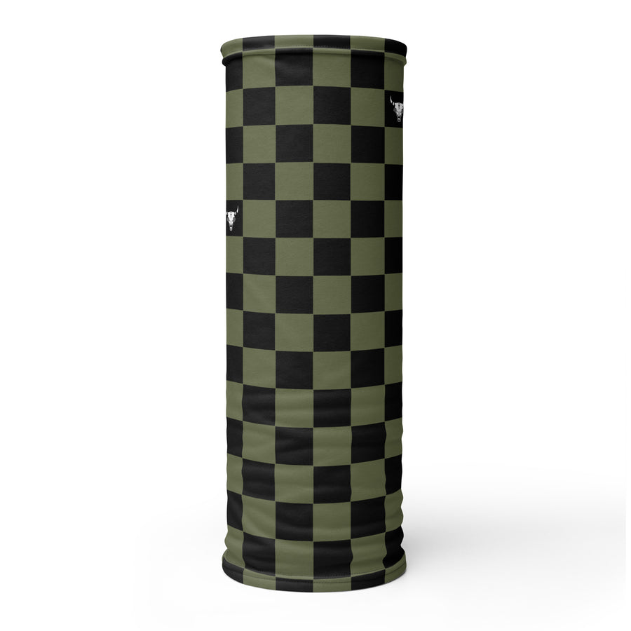 Checkered Skull Gaiter