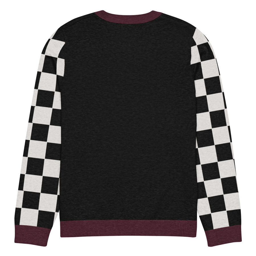 The Litas Staple Checkered Knit Sweater