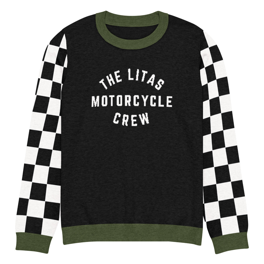 The Litas Staple Checkered Knit Sweater