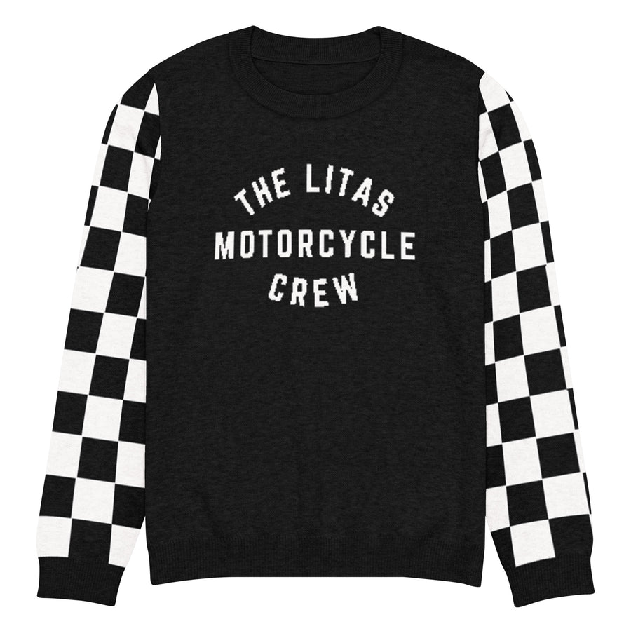 The Litas Staple Checkered Knit Sweater