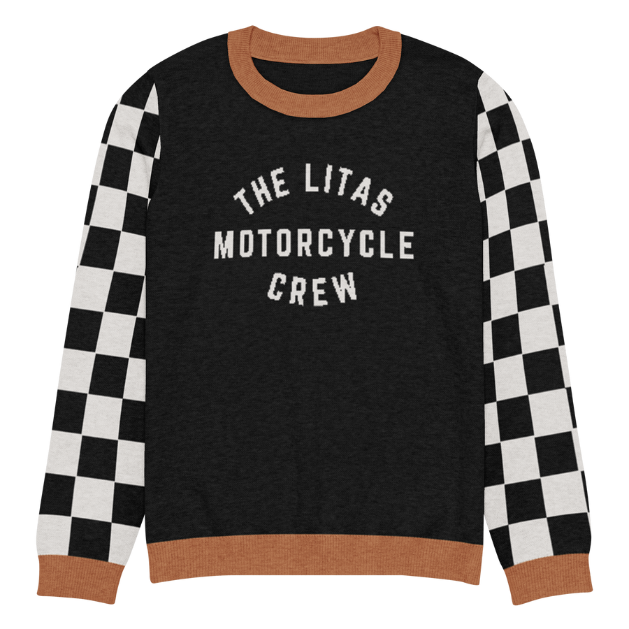 The Litas Staple Checkered Knit Sweater