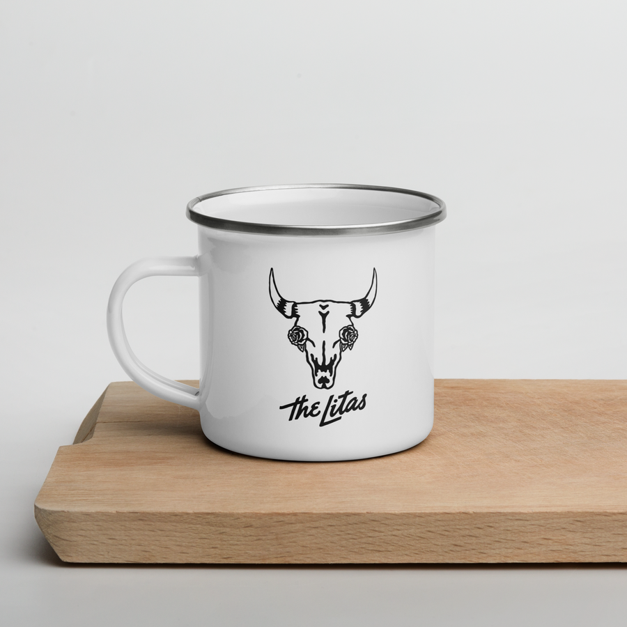 The Litas Custom Enamel Mug