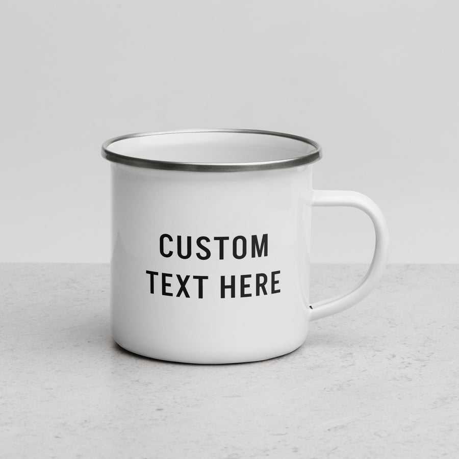 The Litas Custom Enamel Mug
