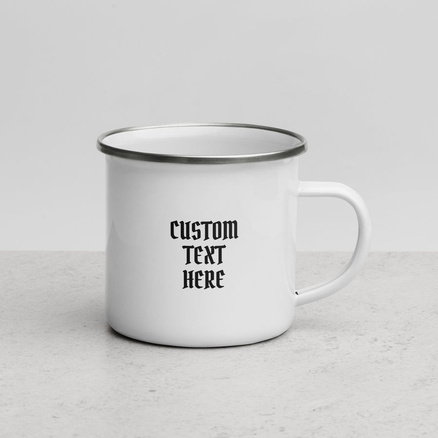 The Litas Custom Enamel Mug