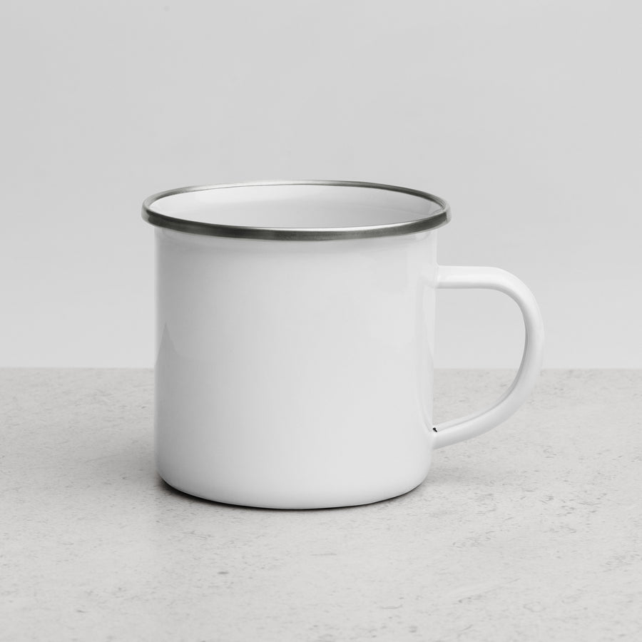 The Litas Custom Enamel Mug