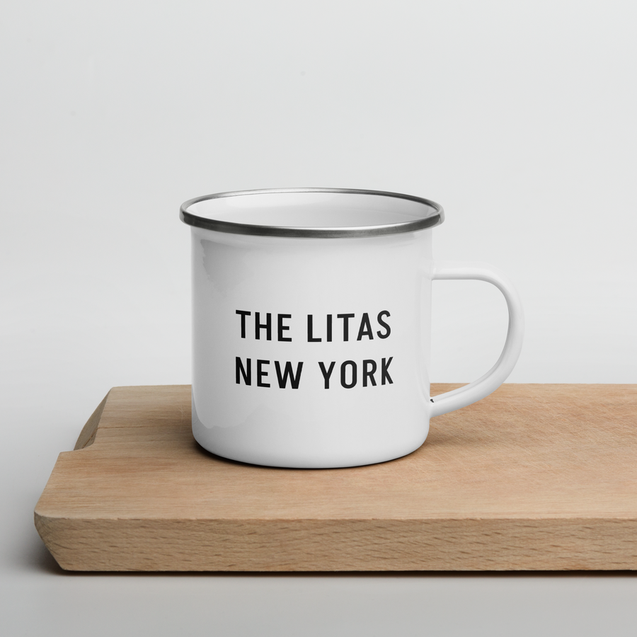 The Litas Custom Enamel Mug