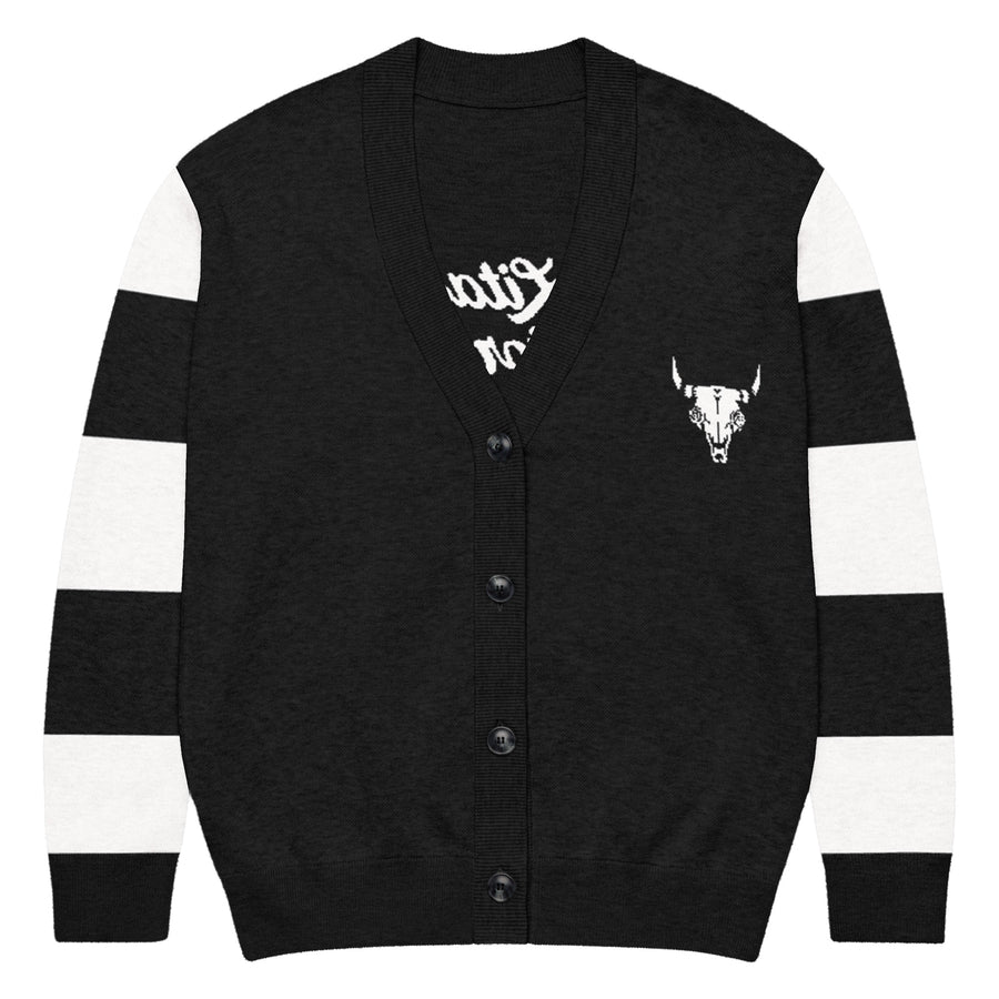 Moto Crew Knit Cardigan