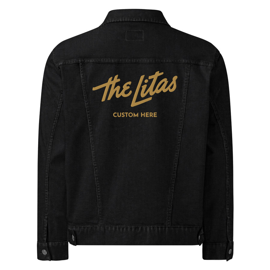 Custom Embroidered Litas Denim Jacket