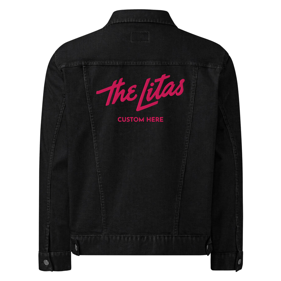 Custom Embroidered Litas Denim Jacket