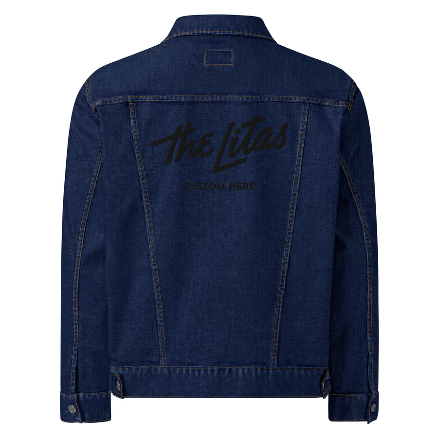 Custom Embroidered Litas Denim Jacket