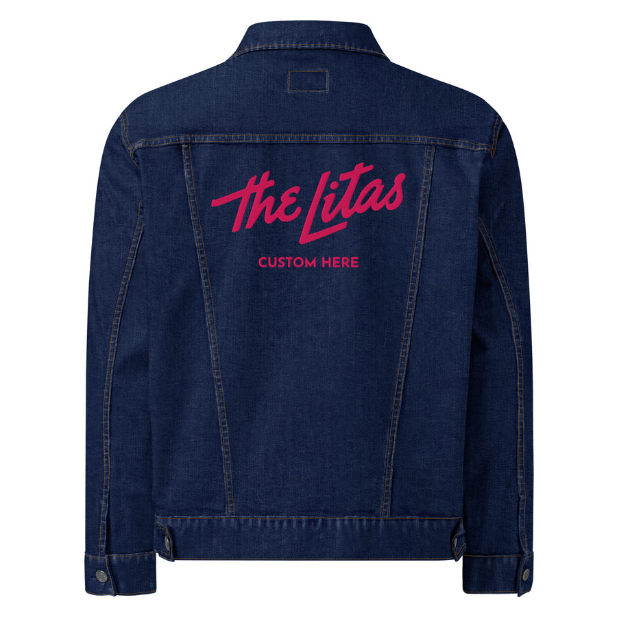 Custom Embroidered Litas Denim Jacket