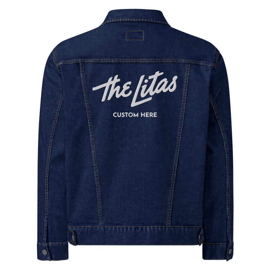 Custom Embroidered Litas Denim Jacket